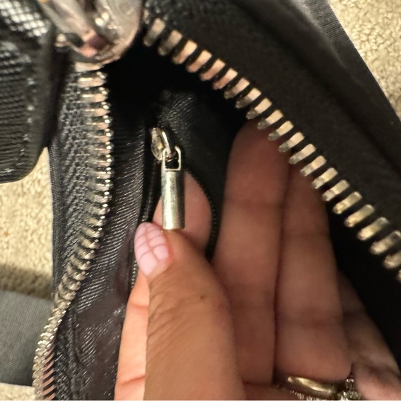 Prada Black Re-Edition Nylon Shoulder Bag with Strap - Picture 10 of 16